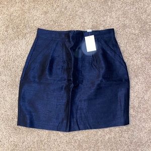 H&M Navy Blue Mini Skirt NWT